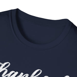 Thankful Blessed Turkey T-Shirt — Thanksgiving Holiday Tee