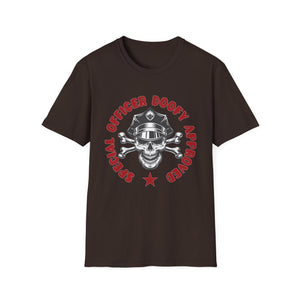 Officer Doofy Approved Skull T-Shirt — Police Humor Graphic Tee