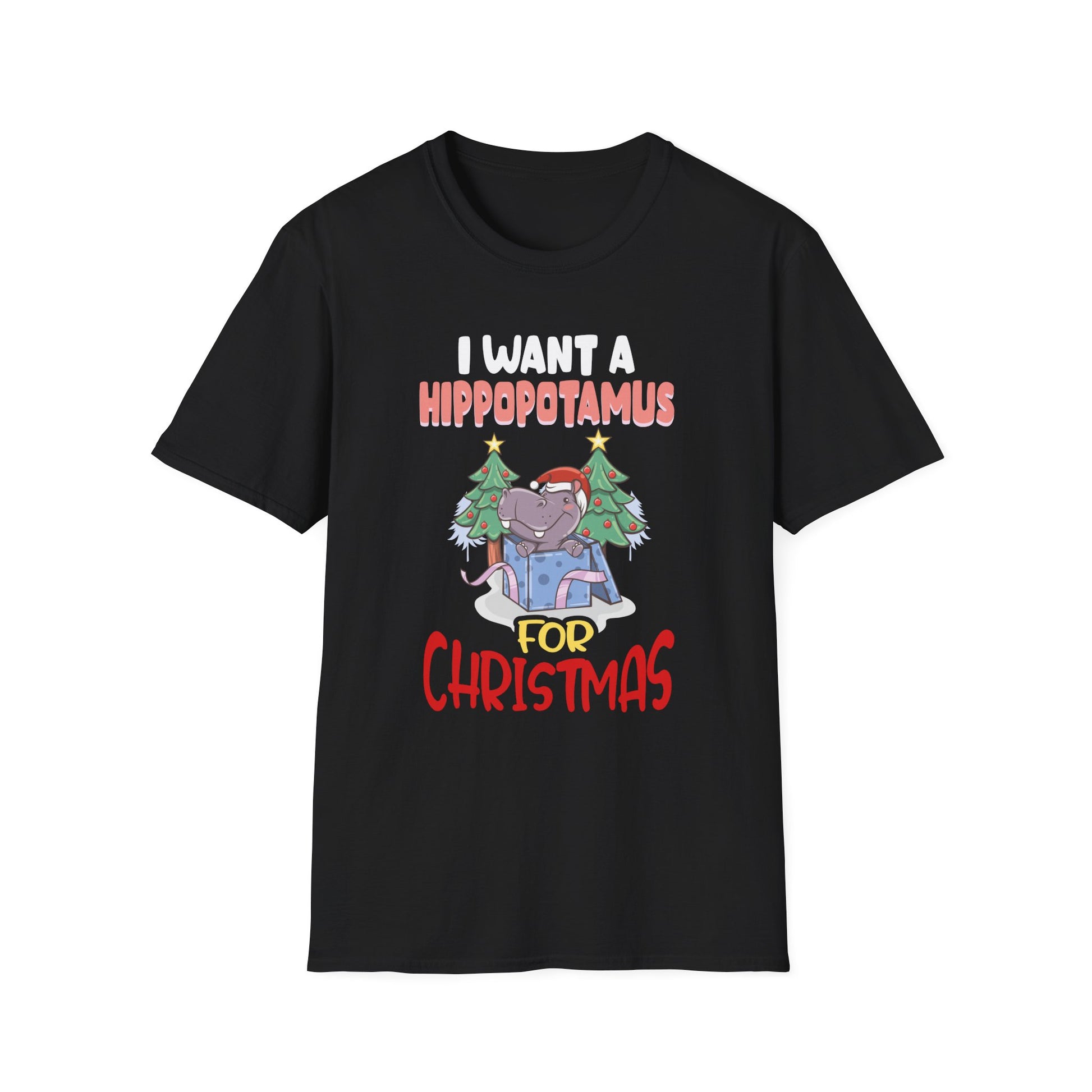 I Want a Hippopotamus for Christmas Unisex T-Shirt