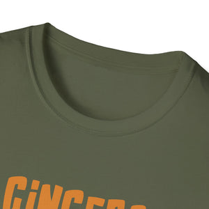 Gingers Are For Life Not Just for Christmas Gingerbread Unisex T-Shirt