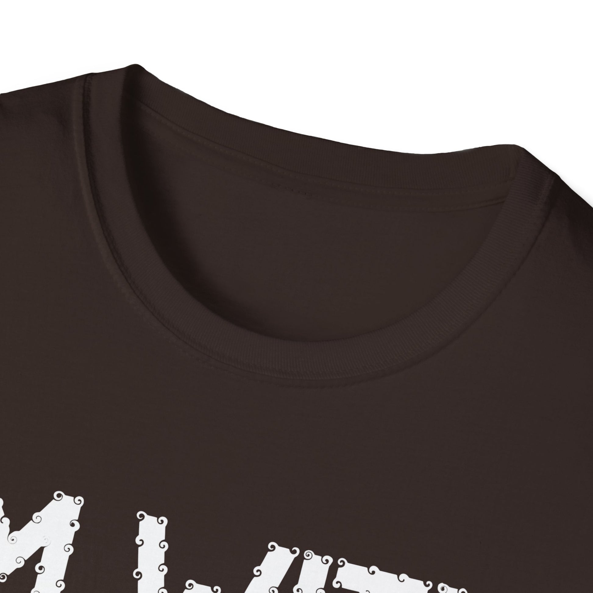 I'm With The Angel Halloween T-Shirt — Funny Witch & Angel Broom Tee