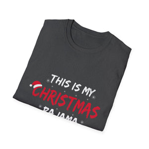 Christmas Pajama Shirt T‑Shirt — This Is My Christmas Pajama Shirt Holiday Tee