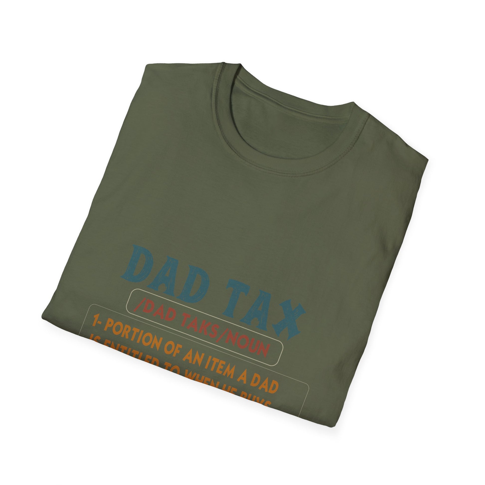 Dad Tax Definition T-Shirt — Funny Father's Day Dad Joke Tee