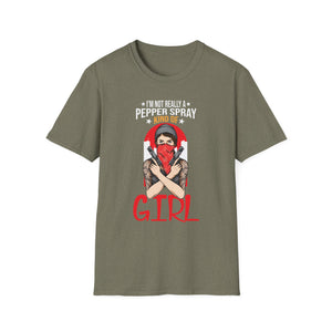 Gun Owner Girl tee Pepper Spray 2nd Amendment Unisex T-Shirt
