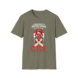Gun Owner Girl tee Pepper Spray 2nd Amendment Unisex T-Shirt