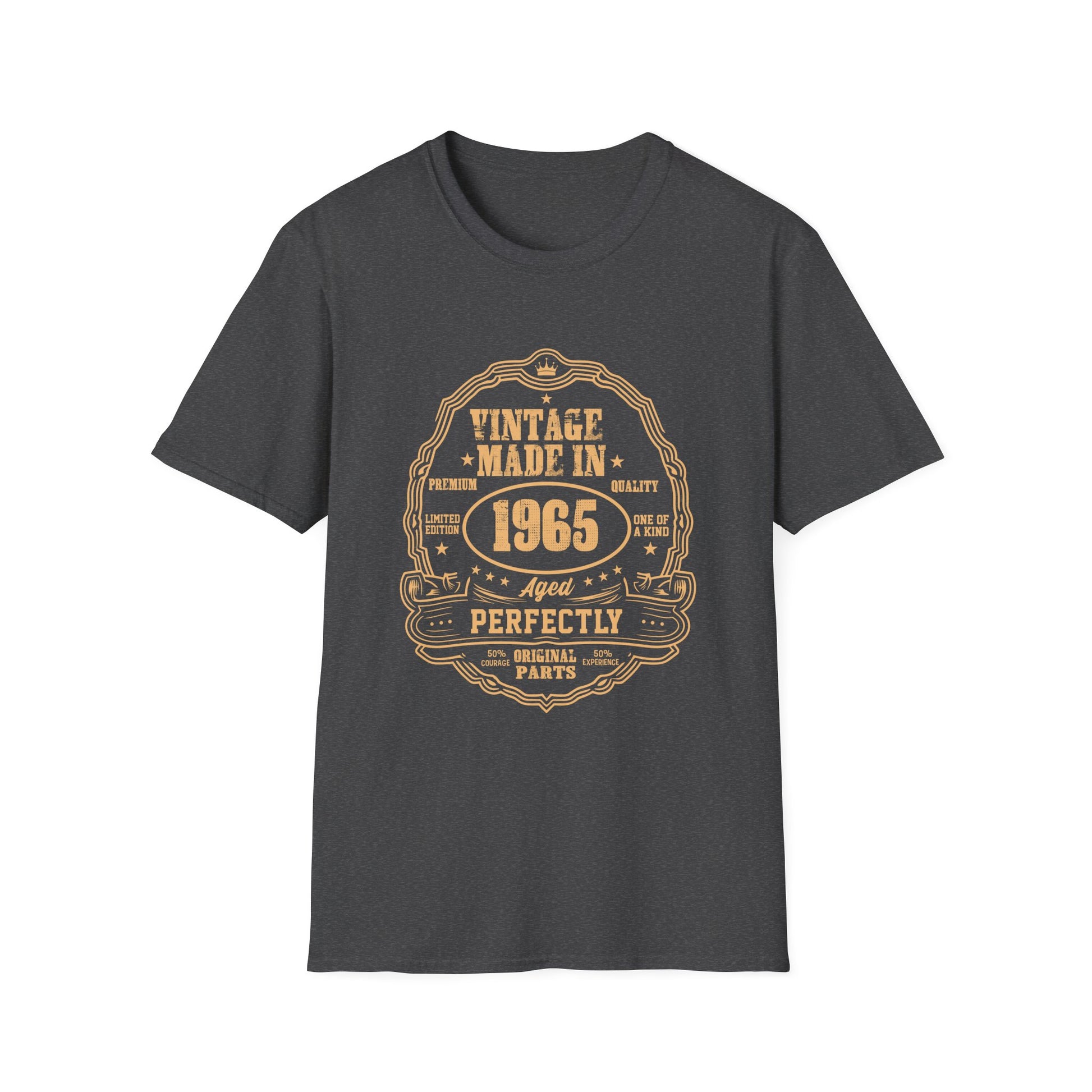 1965 Vintage Made In Tee — Perfectly Aged 58th Birthday Shirt
