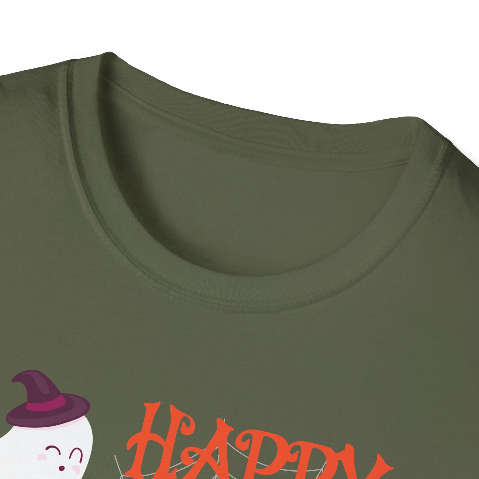 Halloween Birthday T-Shirt – "Happy Halloween and Yes It’s My Birthday" Ghost Tee