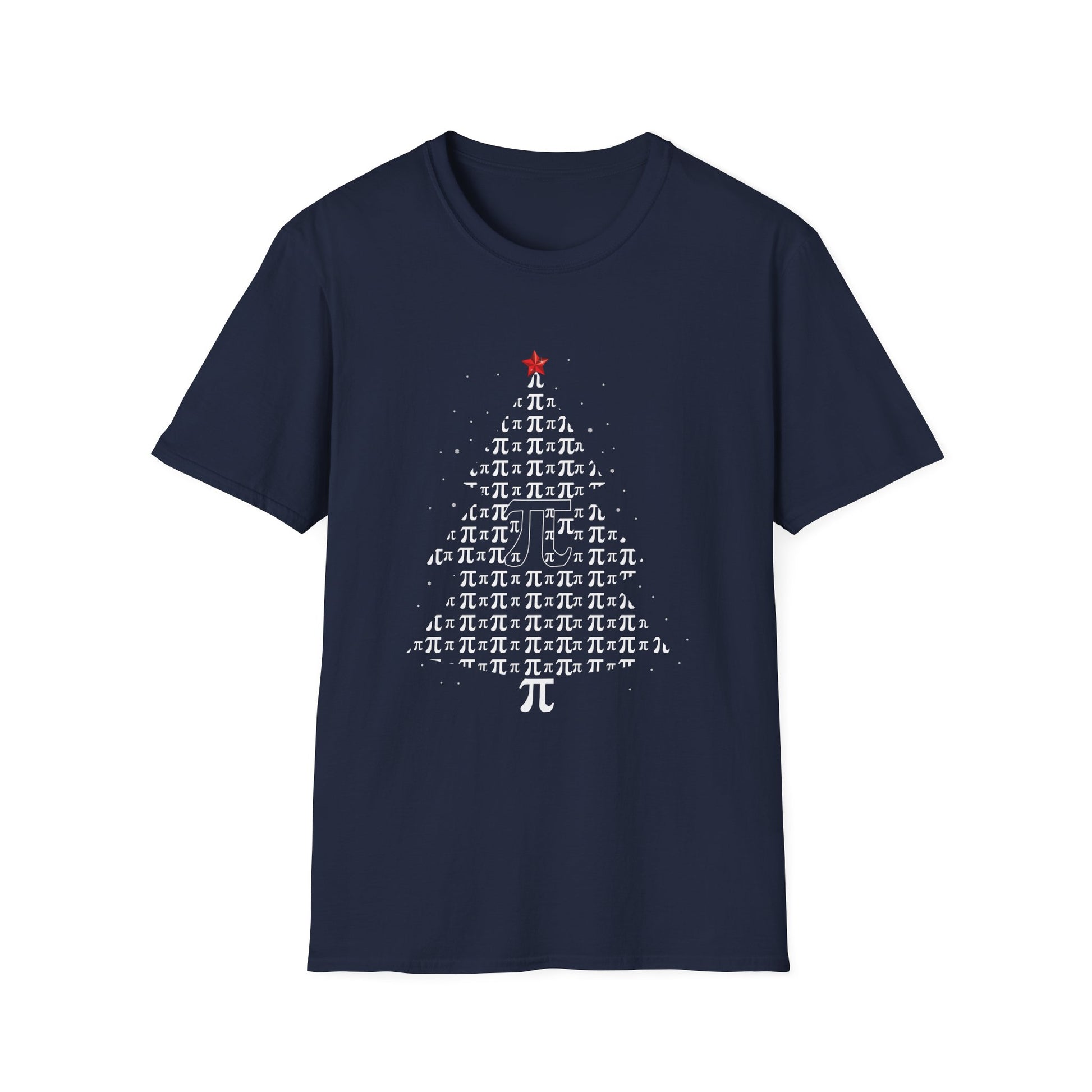 Funny Pi Christmas Tree Math T-Shirt Unisex T-Shirt