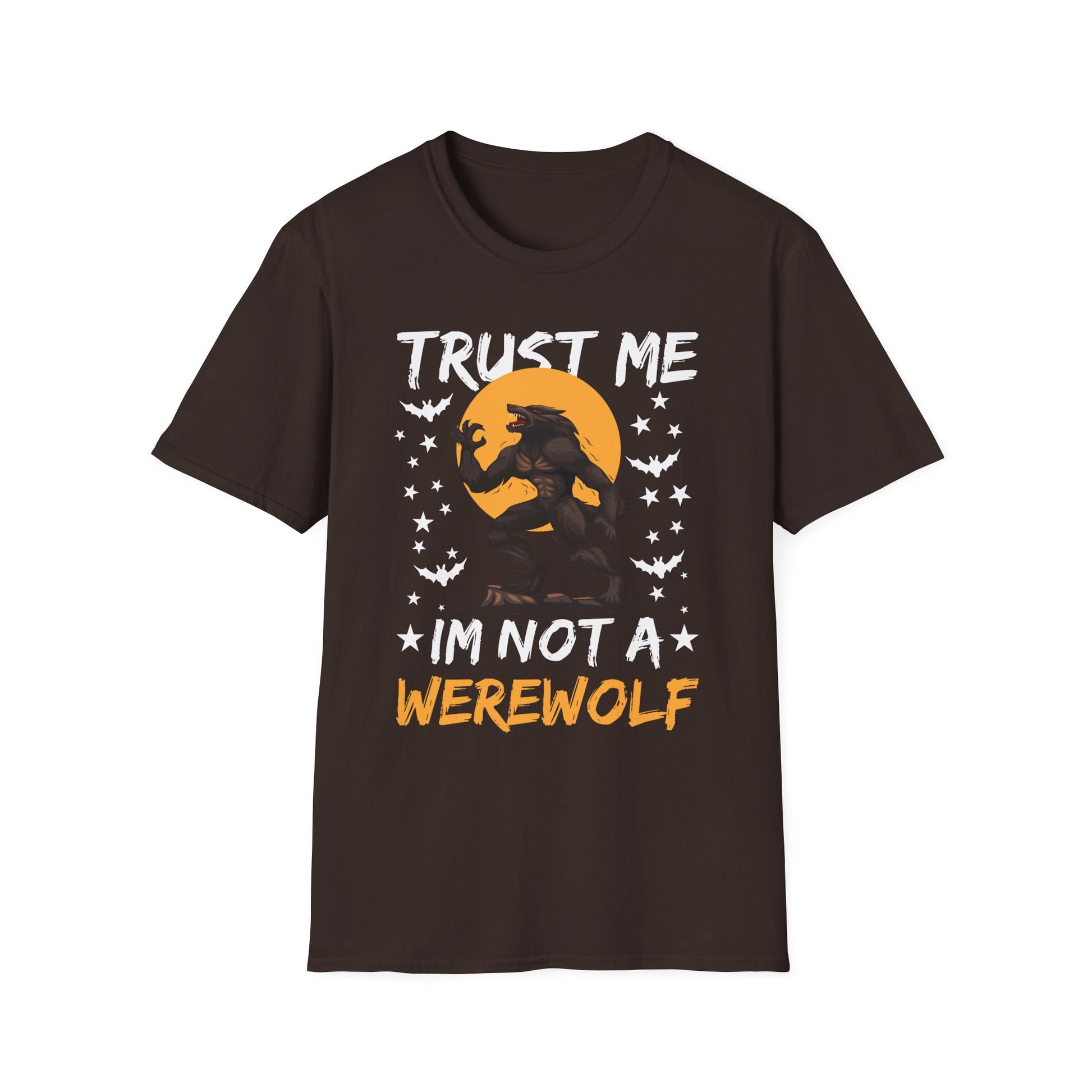 Werewolf Halloween T‑Shirt – "Trust Me I'm Not a Werewolf" Funny Costume Tee