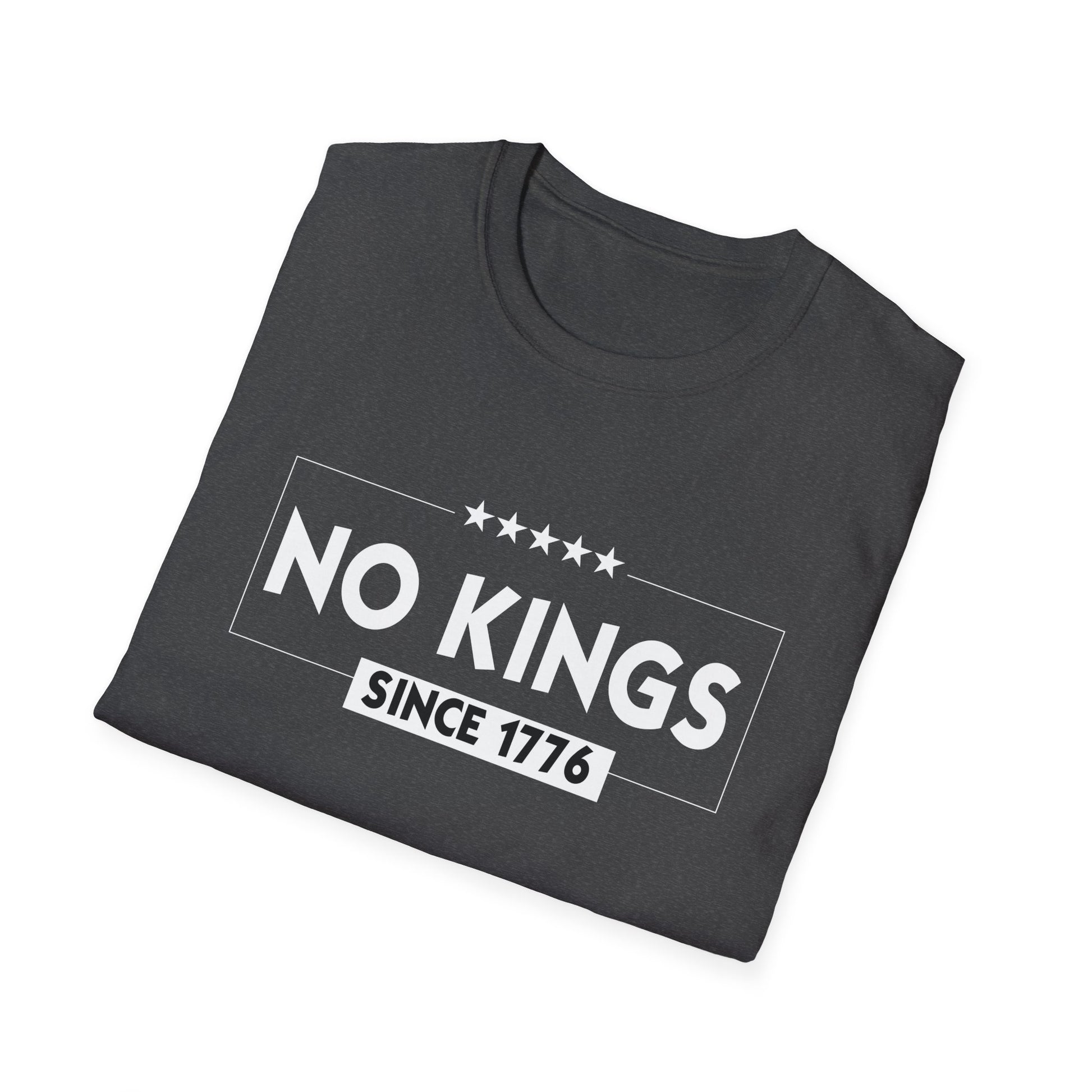 T-Shirt — "No Kings Since 1776" Patriotic Independence Day Tee