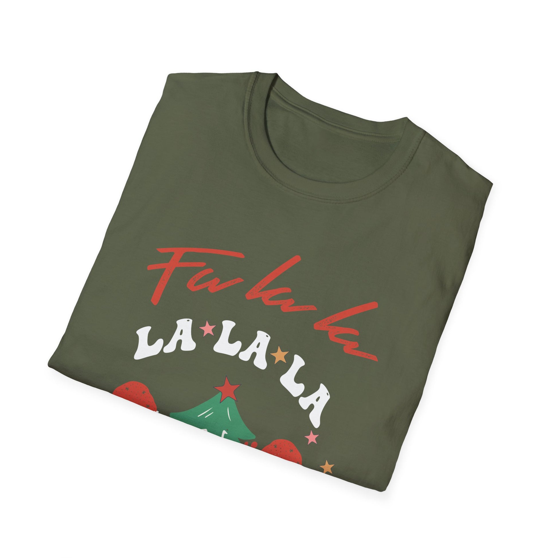 Fa La La La La La Christmas Tree Christmas T-Shirt Unisex T-Shirt
