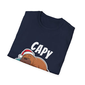 Capybara Christmas Unisex T-Shirt
