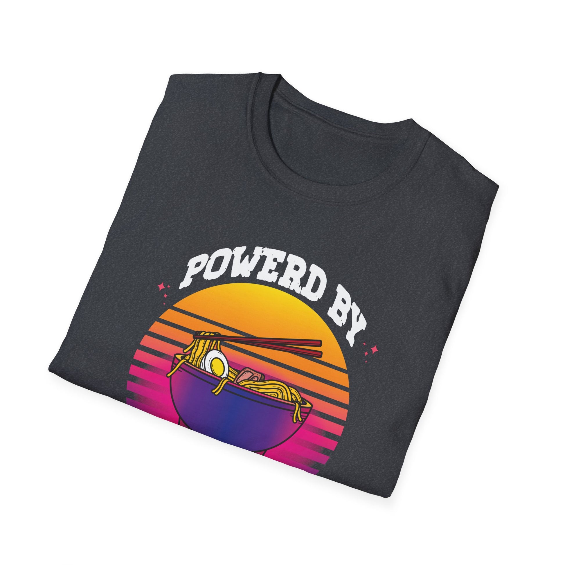 Powered by K-pop and Ramen Kpop Merch Merchandise Unisex T-Shirt