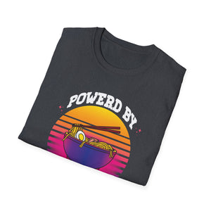 Powered by K-pop and Ramen Kpop Merch Merchandise Unisex T-Shirt
