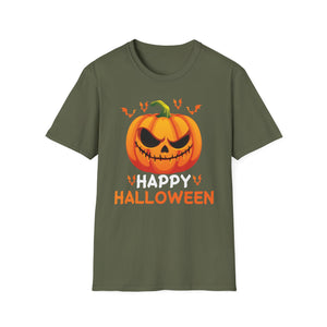 Halloween Pumpkin T-Shirt — Jack-O'-Lantern 