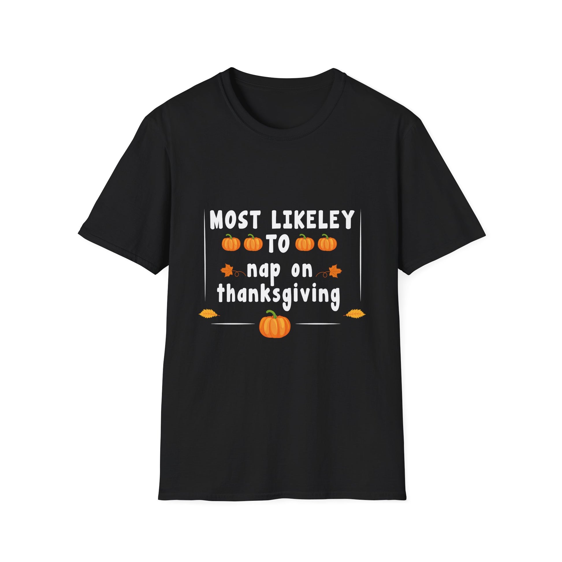 Thanksgiving Nap T-Shirt | Unisex Softstyle Tee