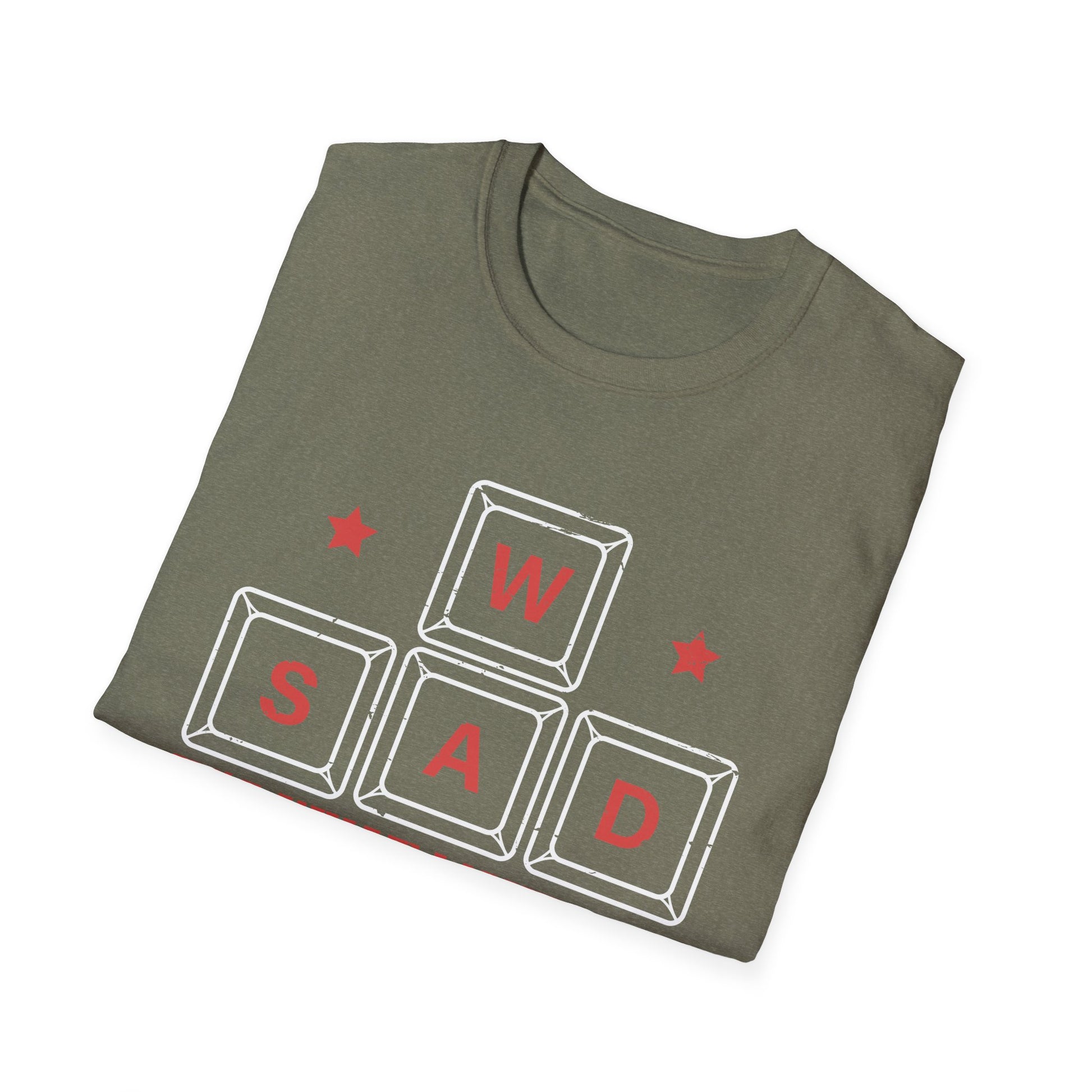 WASD It's What Moves Me - Funny PC Gamer Computer Nerd Unisex T-Shirt