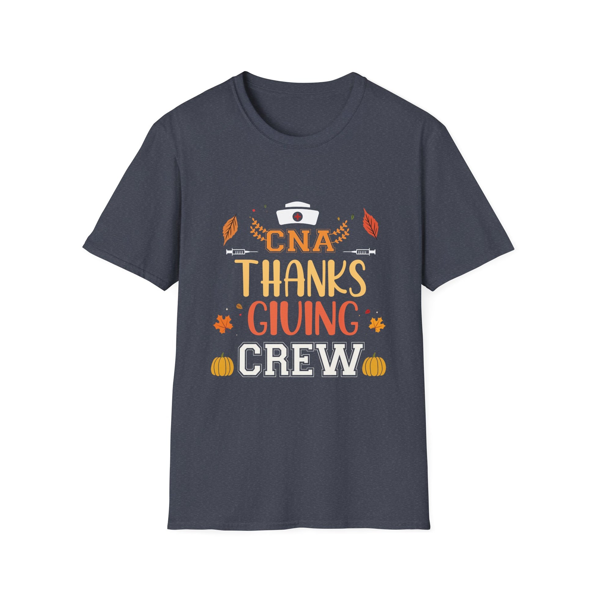 CNA Thanksgiving Crew T-Shirt — Nurse Thanksgiving Fall Graphic Tee  Unisex T-Shirt