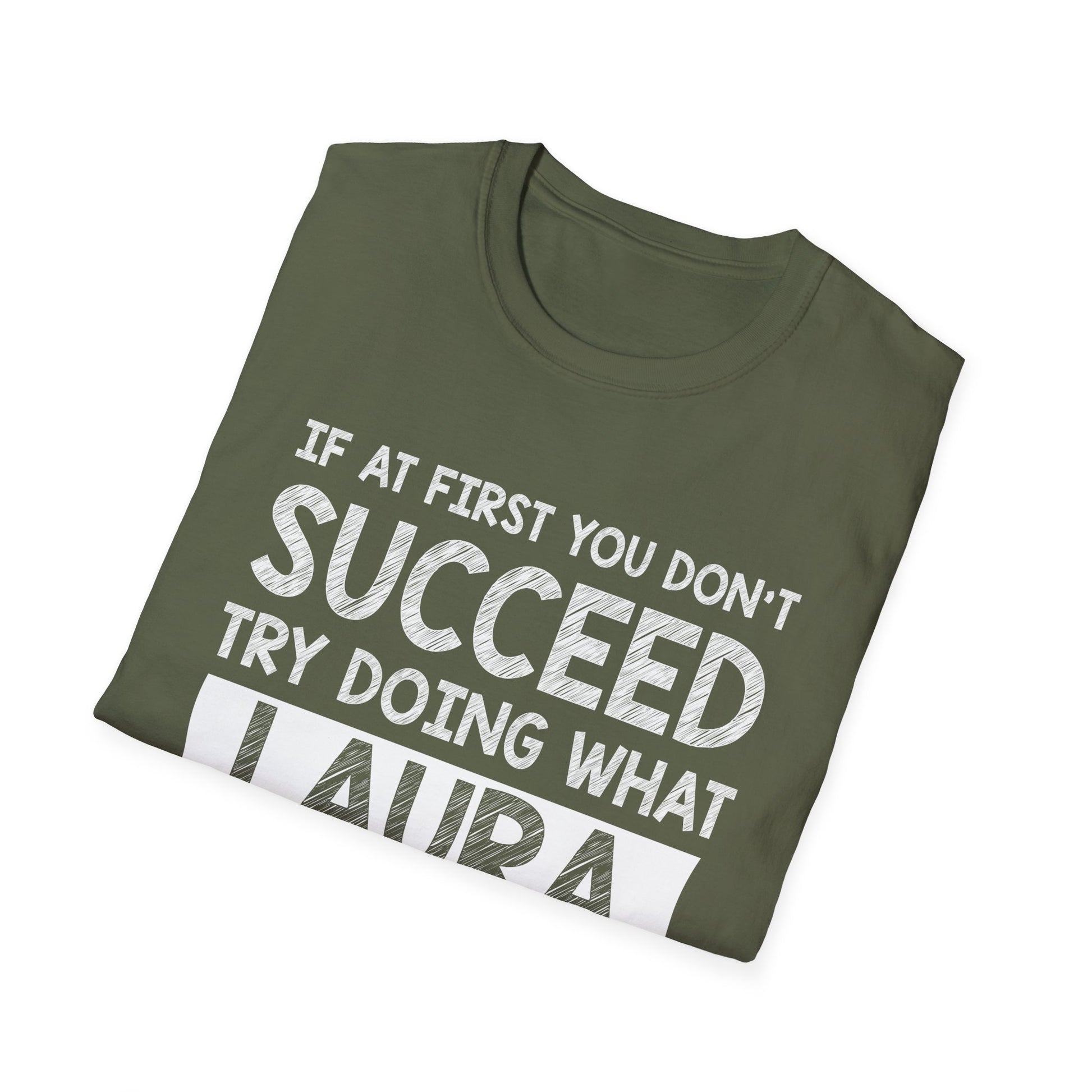 LAURA Gift Name Personalized Birthday Funny Christmas Joke T-Shirt