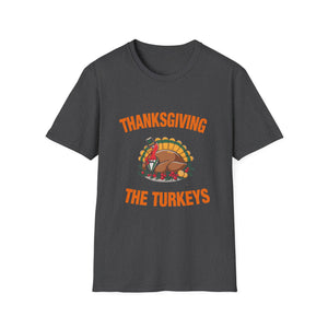 They are eating the turkeys Funny Thanksgiving  Unisex T-Shirt
