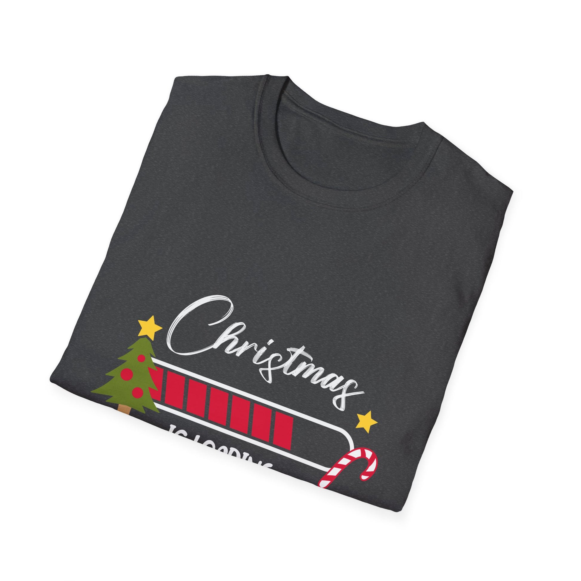 Christmas is loading  Christmas Tree Design  Christmas Unisex T-Shirt