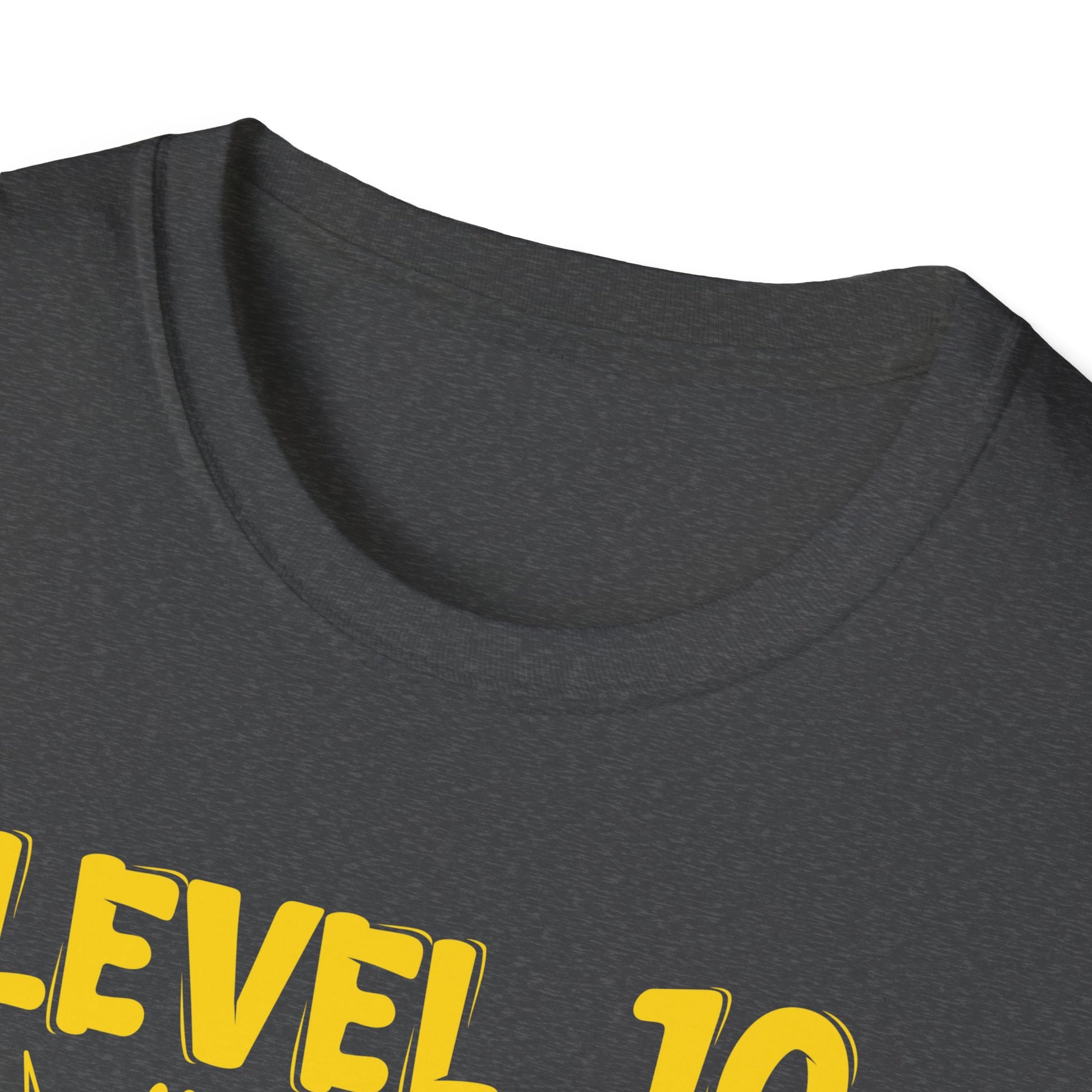 10th Birthday Gamer 10 Year Old Funny Bday Boy Nine Son Unisex T-Shirt