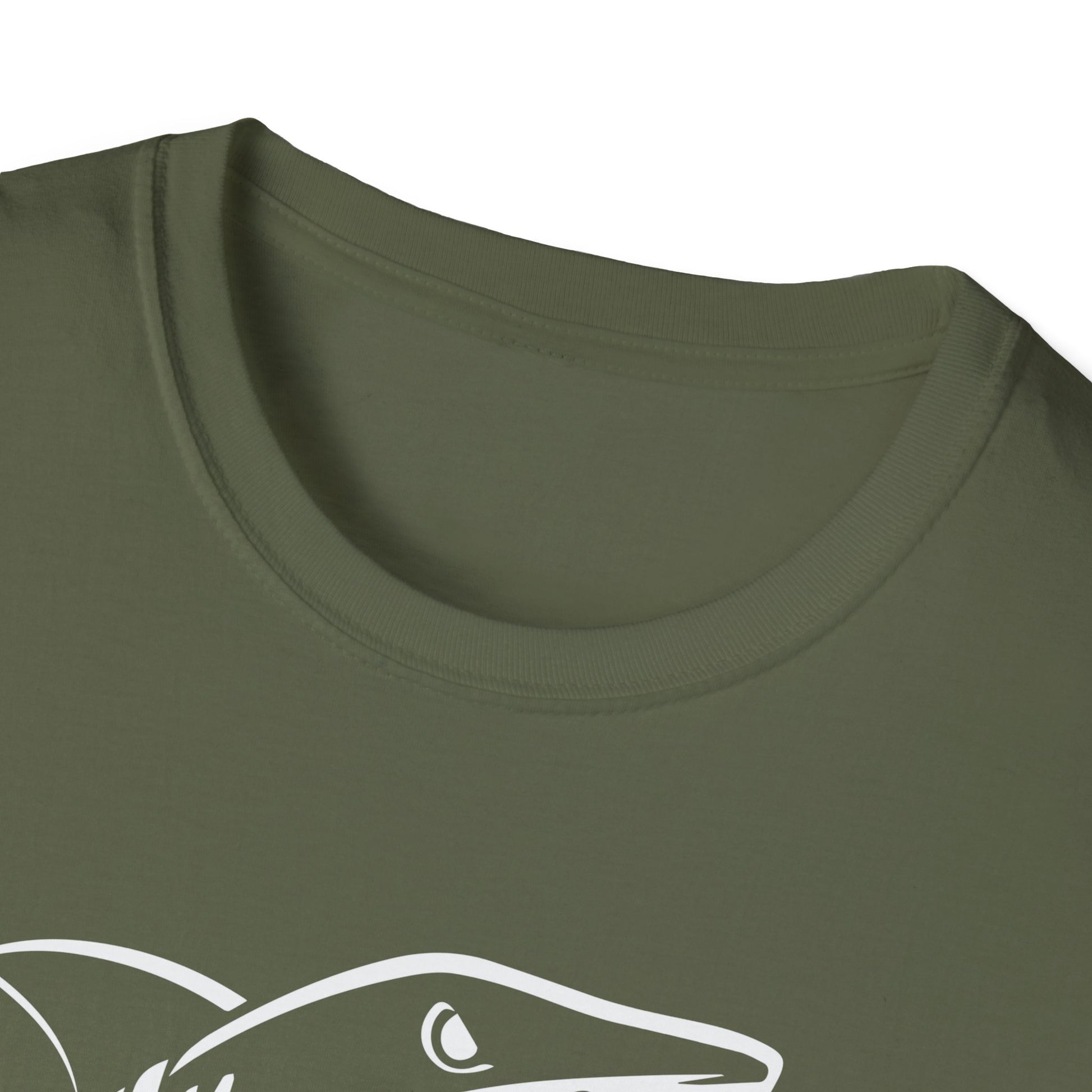 Shark Skeleton Samurai T-Shirt — Halloween Pirate Sword Graphic Tee