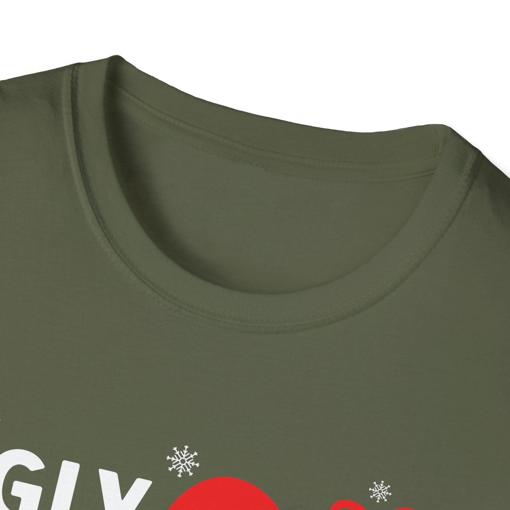 Funny Christmas T-Shirt - "Ugly Christmas Sweaters Are Hot and Overrated" Holiday Tee