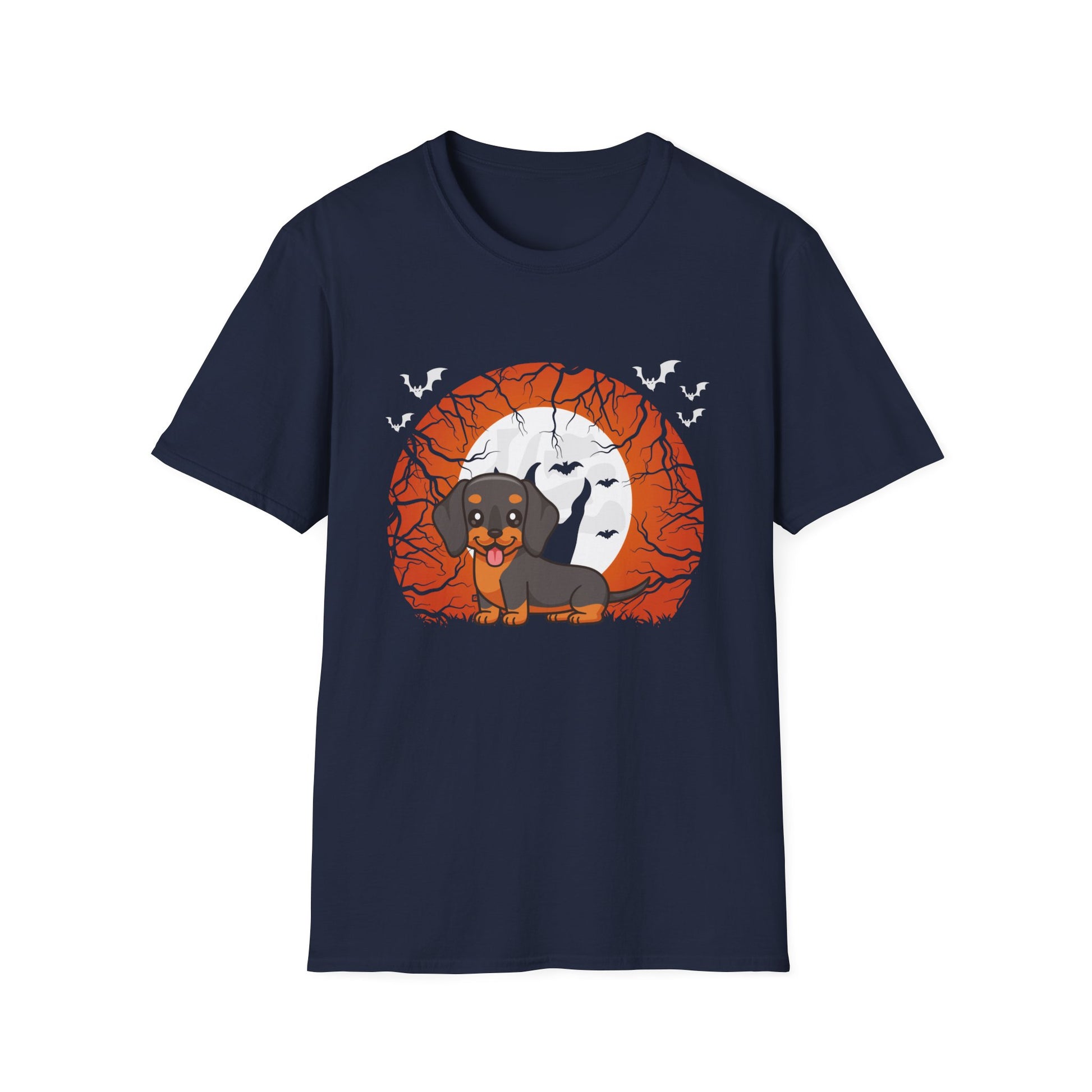 Funny Halloween Dog English Dachshund Halloween Tee
