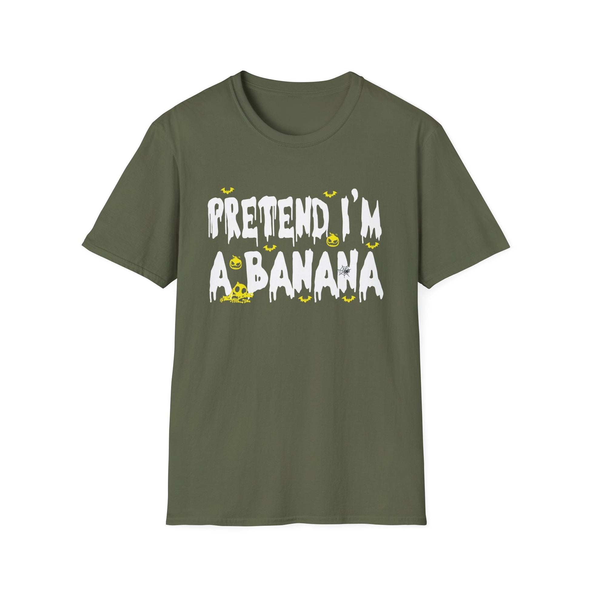 Pretend I'm a Banana T-Shirt — Funny Banana Graphic Tee, Cute Fruit Joke Shirt