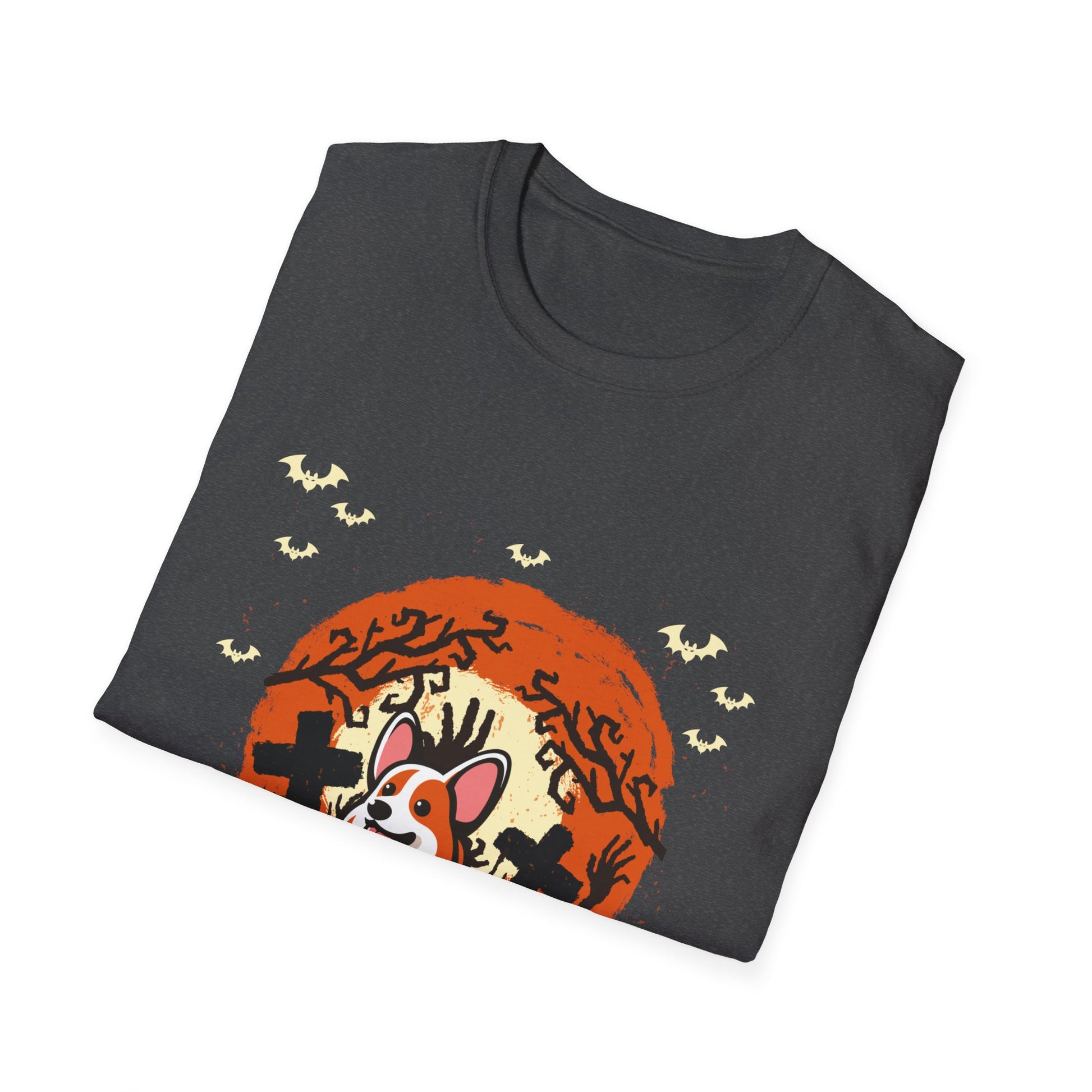 Funny Halloween Dog tee Corgi Halloween Tee