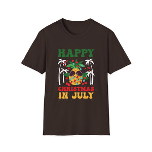 Christmas In July Happy Christmas In July Unisex T-Shirt