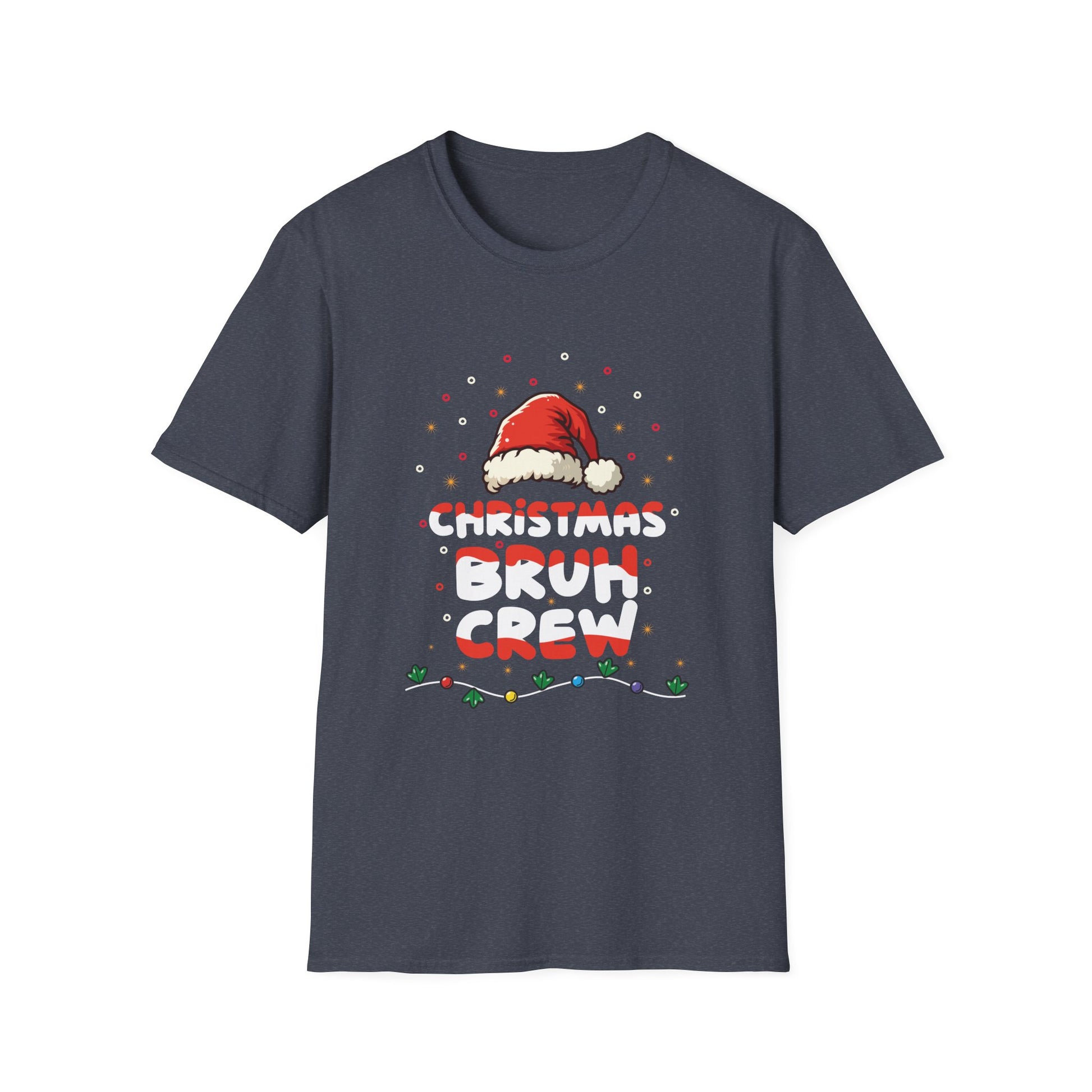 Christmas Bruh Crew Family Christmas 2024 Matching Unisex T-Shirt