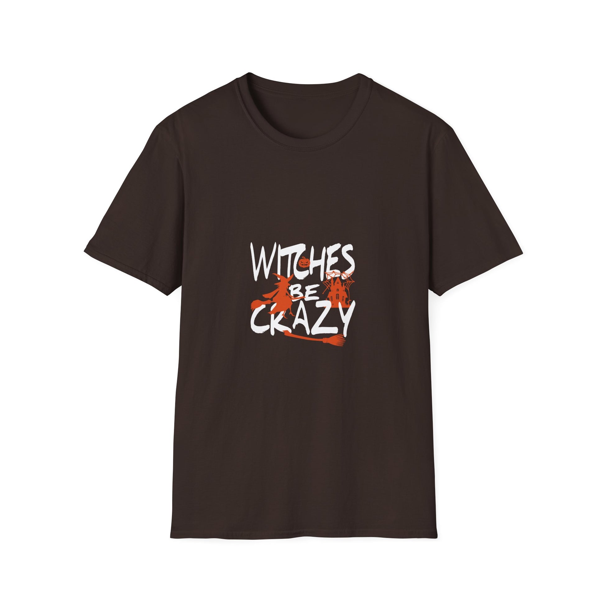 Witches Be Crazy Halloween T-Shirt — Funny Witch Graphic Tee