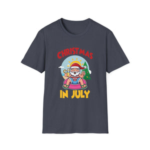 Christmas in July funny santa xmas for Sommer Christmas Unisex T-Shirt