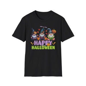 Happy Halloween Gnomes T-Shirt — Cute Spooky Pumpkin Gnome Halloween Tee