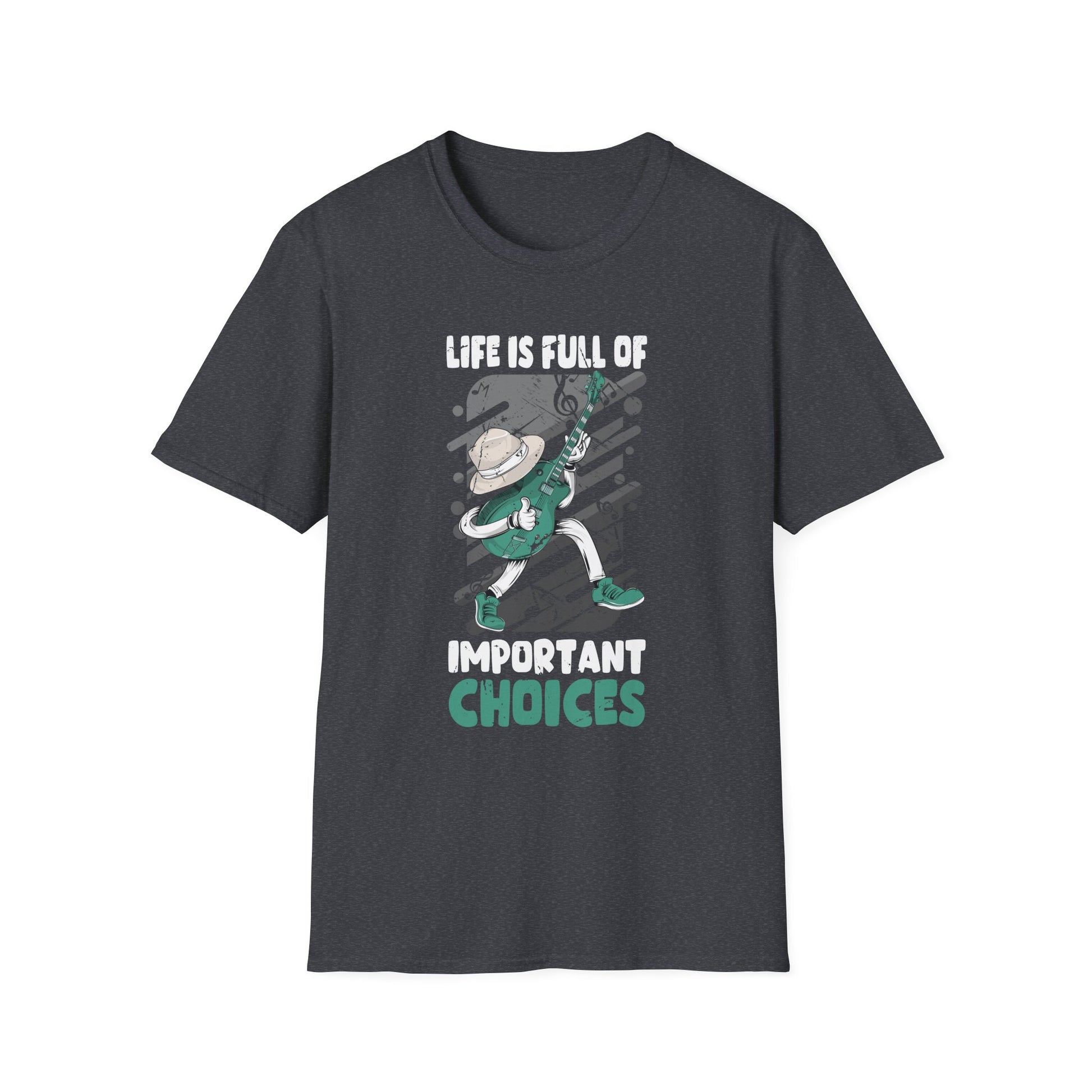 Blues Music Guitar funny for Guitarist Guitar Player Vintage Unisex T-Shirt