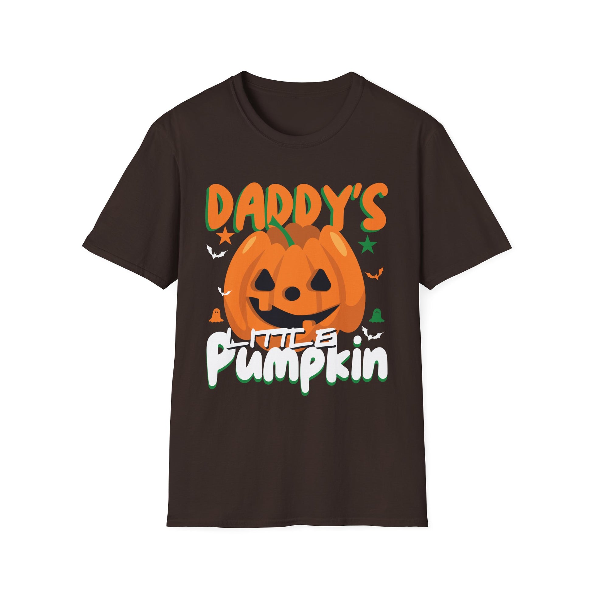 Daddy's Little Pumpkin T-Shirt — Cute Halloween Kid Pumpkin Tee