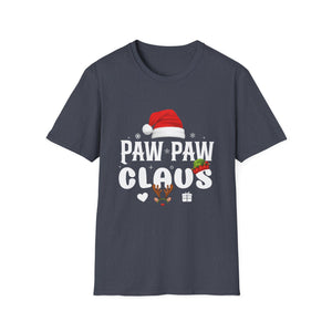 Paw Paw Claus Christmas Santa Family Matching Pajamas Xmas T-Shirt