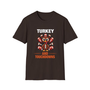 Turkey Moo Funny Thanksgiving Unisex Softstyle T-Shirt