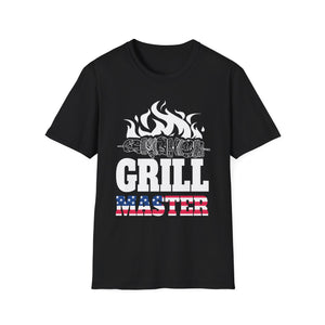 Grill Master T‑Shirt — Patriotic BBQ Grillmaster Tee