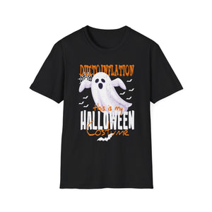 Due To Inflation This Is My Halloween Costume Cute Halloween Tee