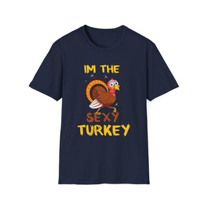 Funny “I’m the Sexy Turkey” T-Shirt — Thanksgiving Humorous Graphic Tee  Unisex T-Shirt