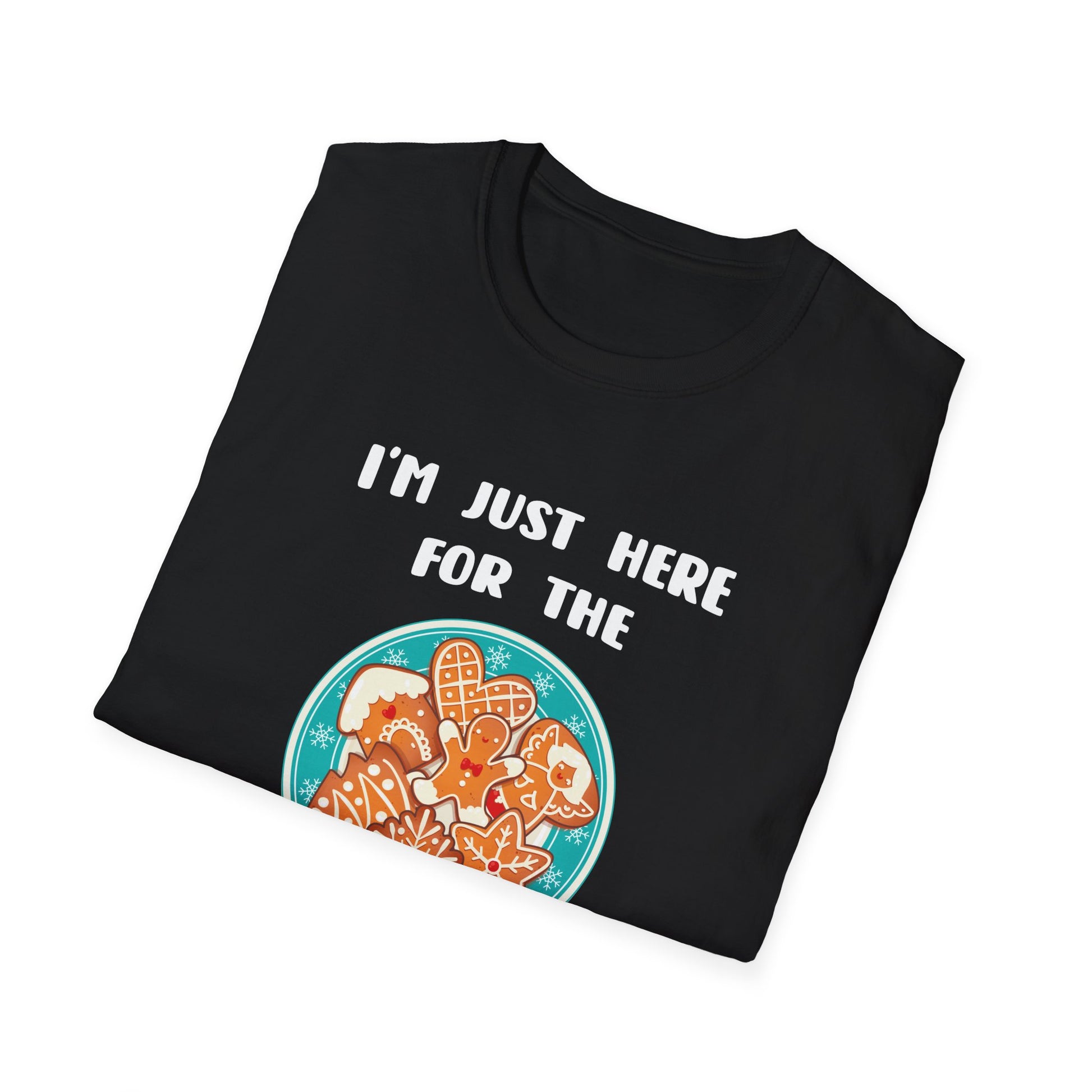 Christmas Cookies T-Shirt – "I'm Just Here for the Christmas Cookies" Holiday Tee