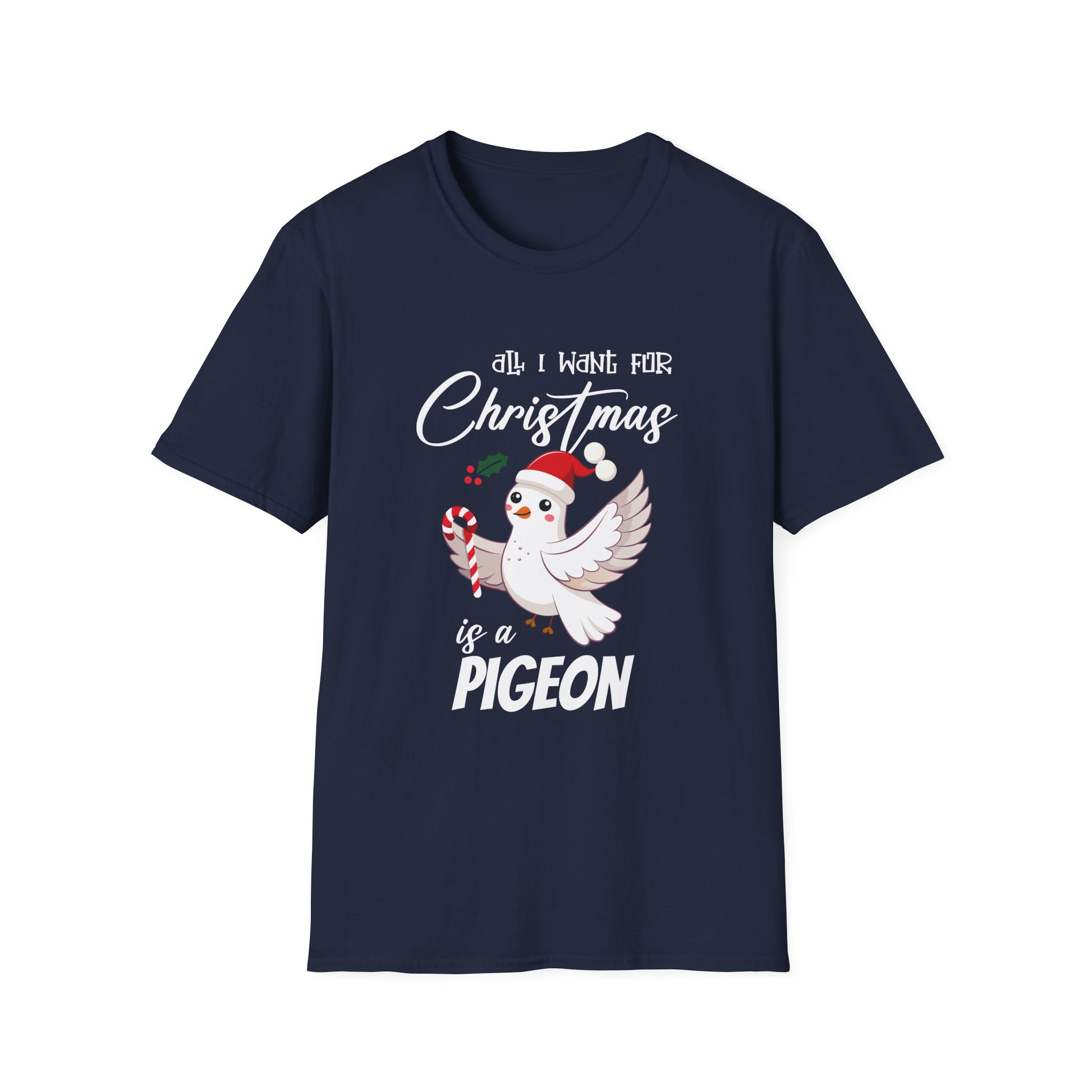 Christmas Is Better With A Pigeon Ugly Christmas Sweater Unisex T-Shirt