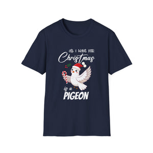 Christmas Is Better With A Pigeon Ugly Christmas Sweater Unisex T-Shirt