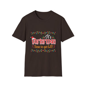 Rabbit Christmas Family Bunny Christmas Hoppy Christmas T-Shirt-productor-mockup