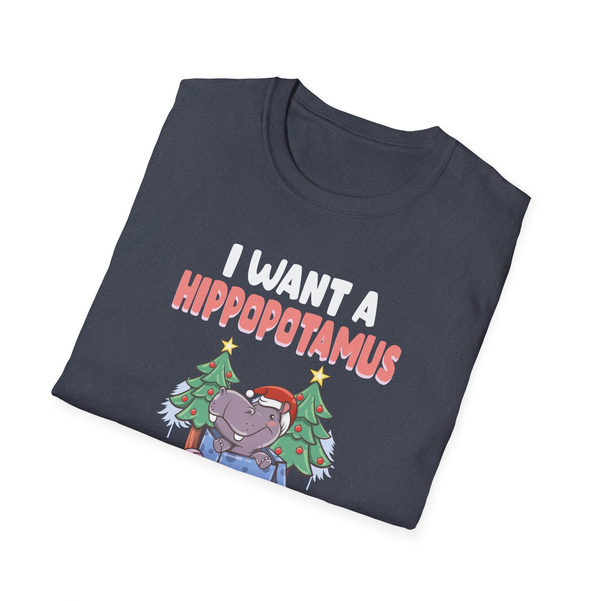 I Want a Hippopotamus for Christmas Unisex T-Shirt