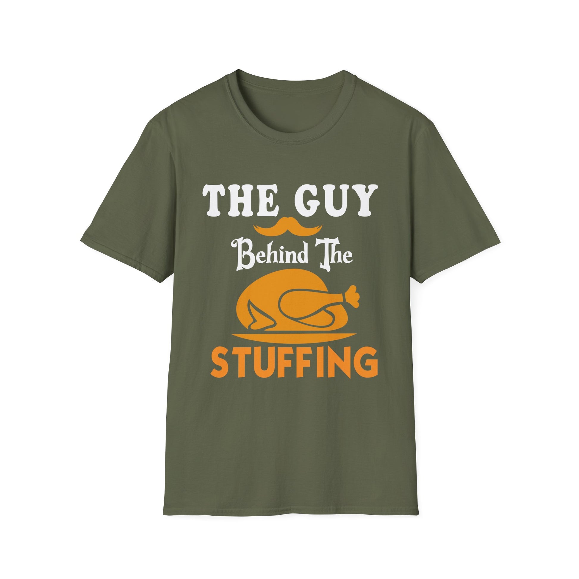 Thanksgiving T-Shirt "The Guy Behind the Stuffing" – Funny Holiday Turkey Chef Tee