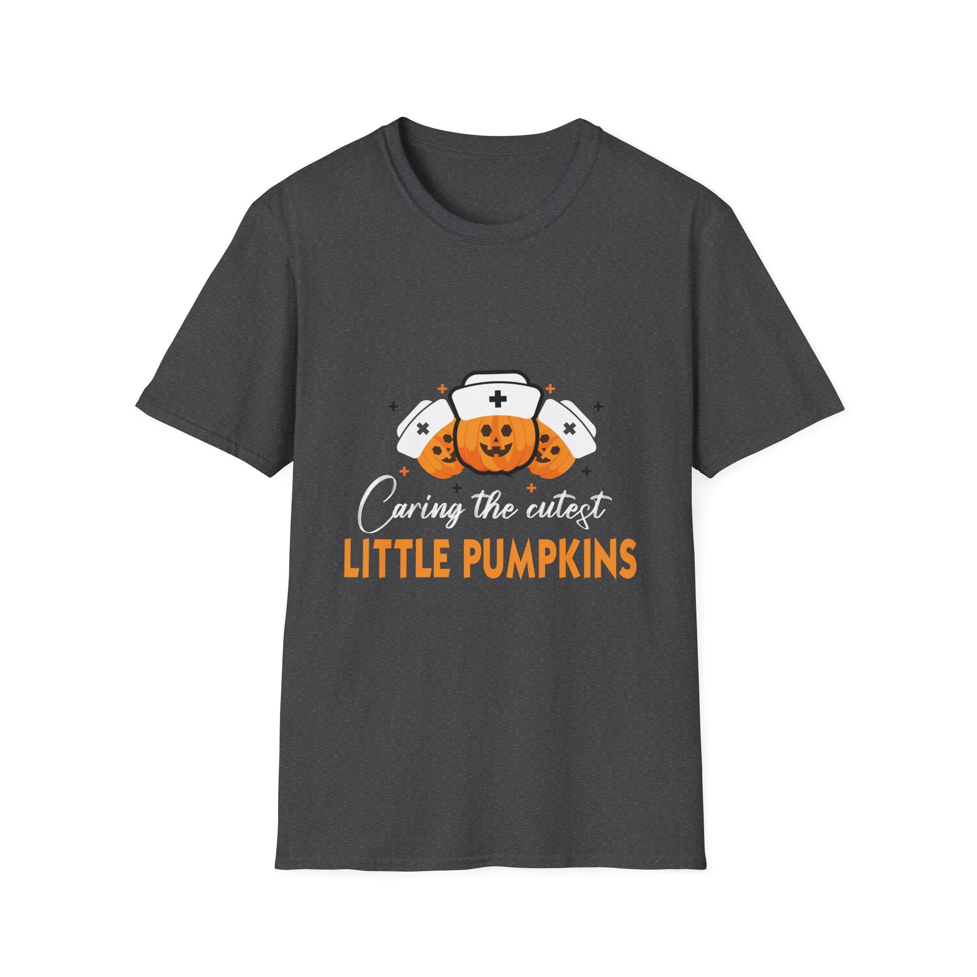 Pumpkin Nurse T-Shirt — Caring the Cutest Little Pumpkins Halloween Tee